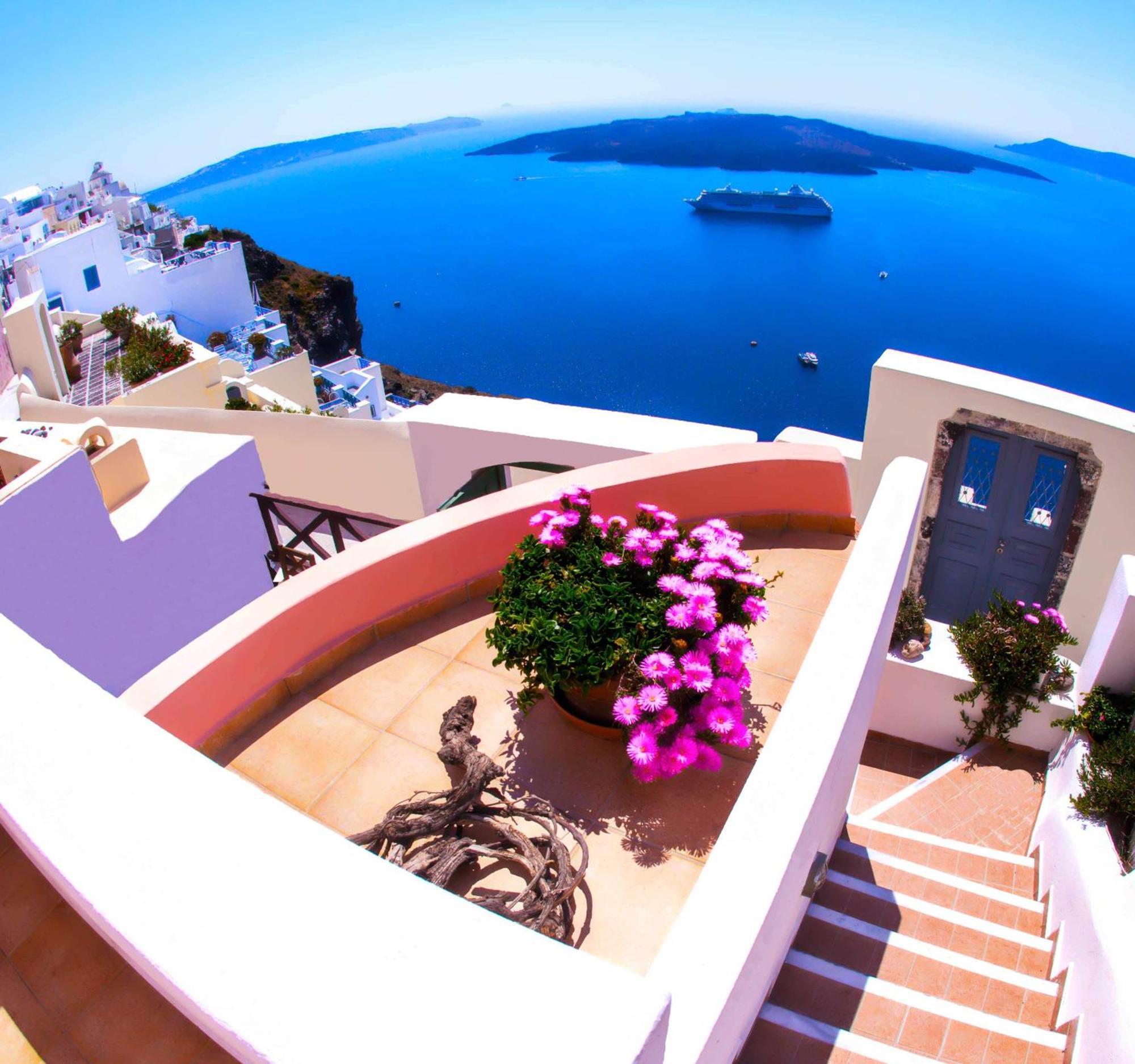 Panorama Suites Fira  Eksteriør billede